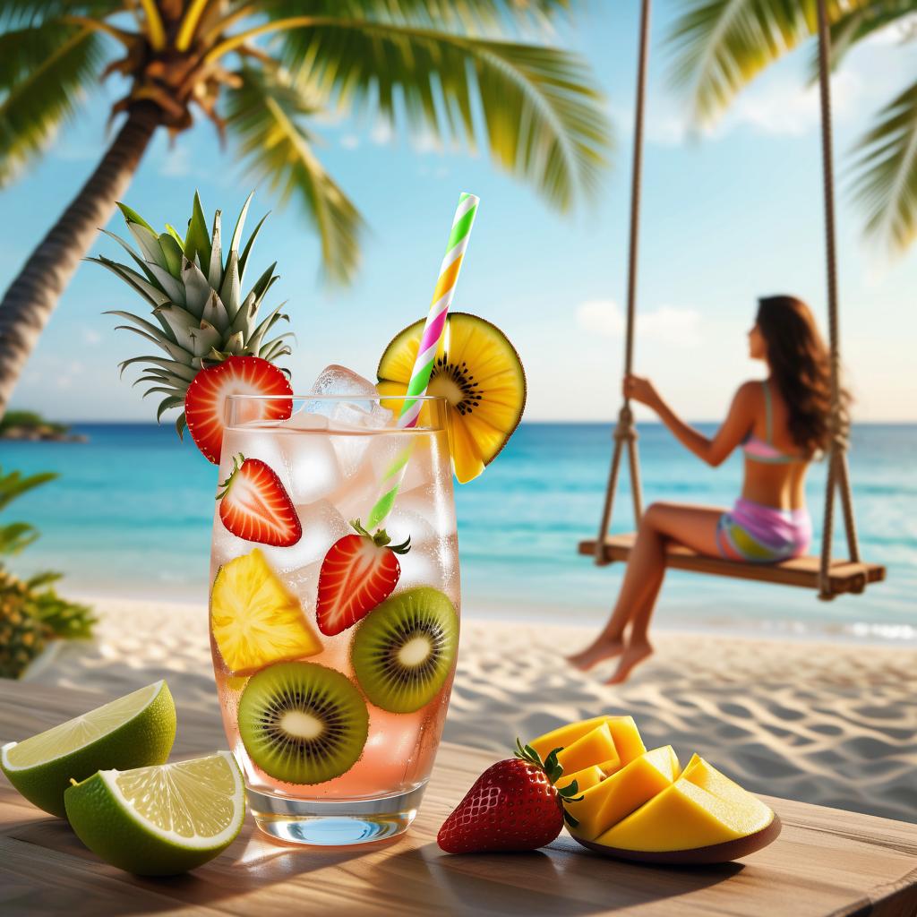 освежающий коктель