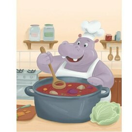 Бегемот-поварёнок