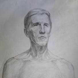 рисунок головы с натуры