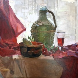 этюд у окна