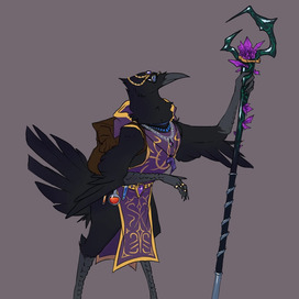 Персонаж ворона