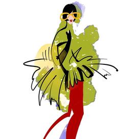 ФЭШН-иллюстрация