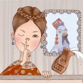 Почему петух нарядный