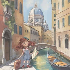 Иллюстрация к детской книге IV