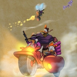 Утиные Истории Черный Плащ