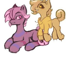 пони, заливка