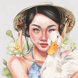 Портретная иллюстрация