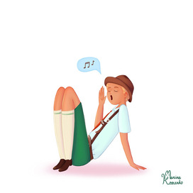 Й / Алфавит из персонажей