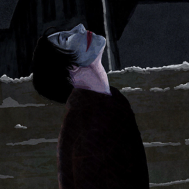 Клоун зимой