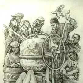 Запуск миксерной бетономешалки