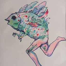 Обратная русалка