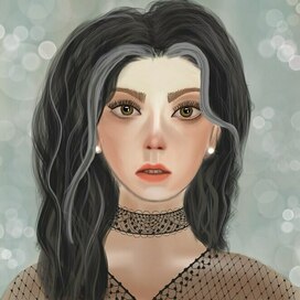 Девушка в капроне