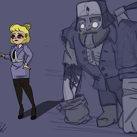 mommy with призрак лесоруба