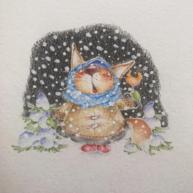 Лисëнок и зима