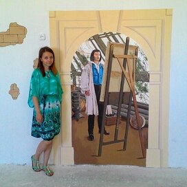 Роспись стены 1