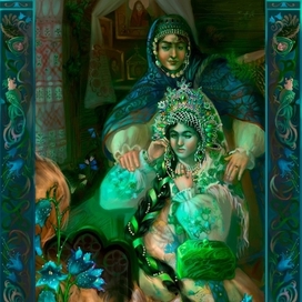 Малахитовая шкатулка 