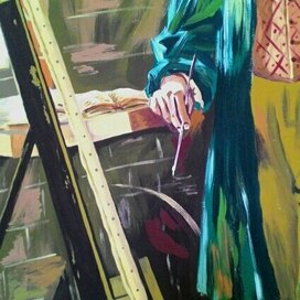 Роспись стены 2. Фрагмент