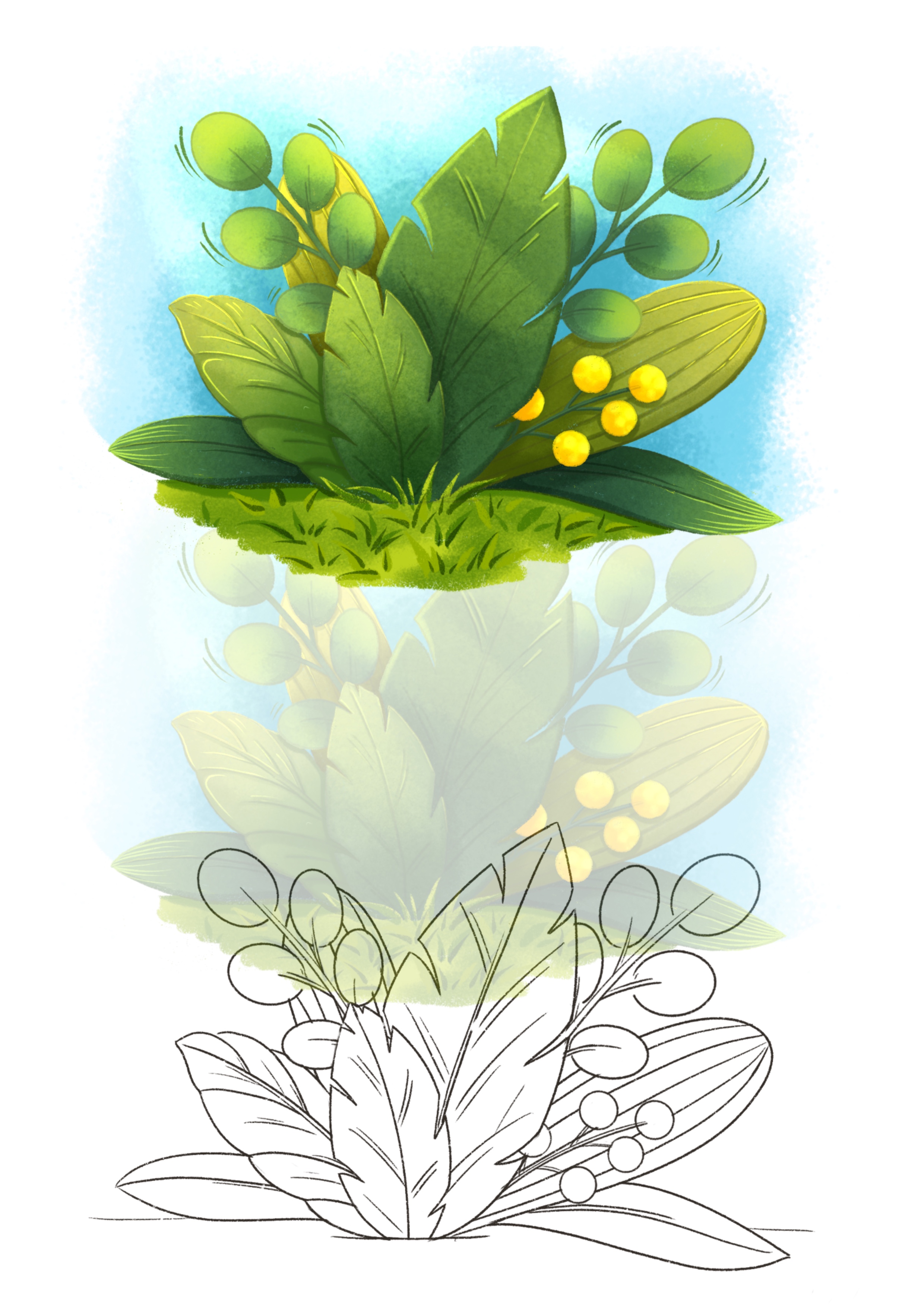 🌸Ботанические зарисовки (4/4)