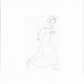 Скетч к комиксу