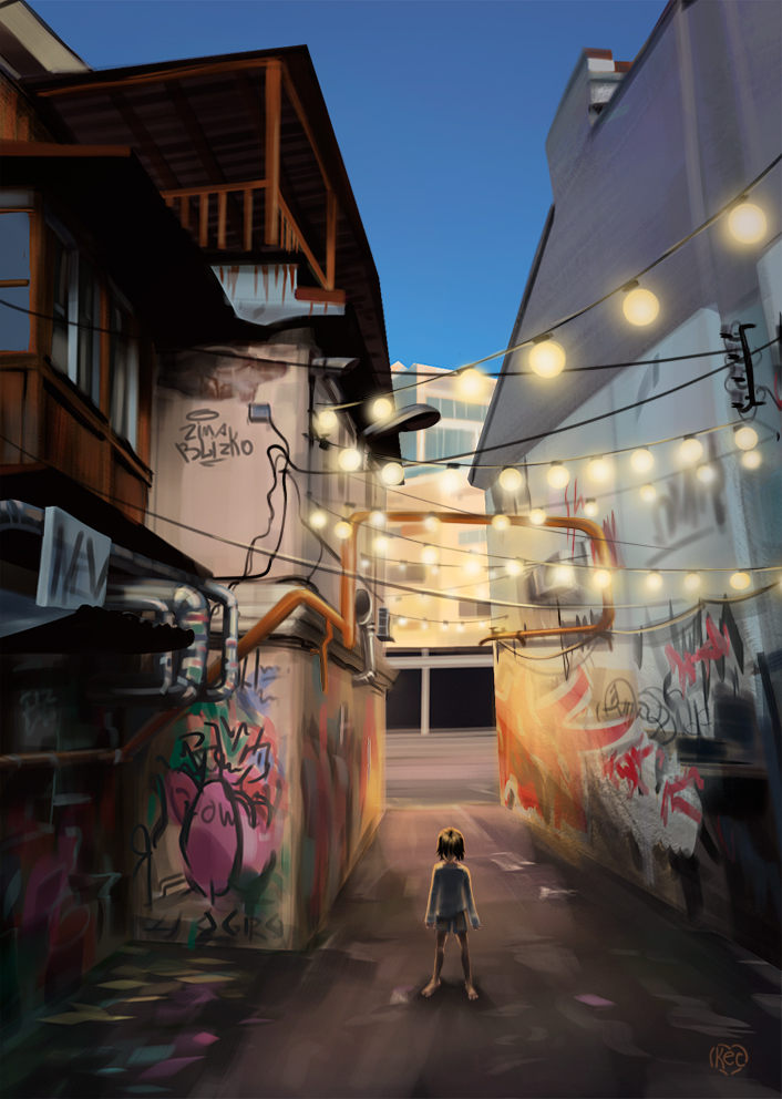 Дом в котором. Скетч.