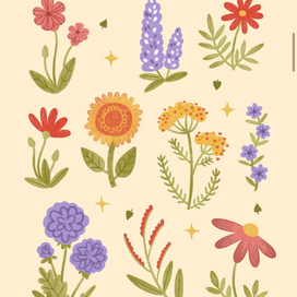 Осенние цветы