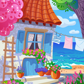 Город у моря