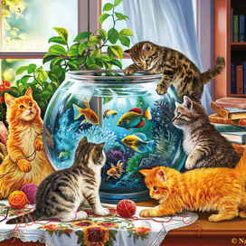 Пушистые  проказники