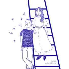 Серия иллюстраций "О любви" 3