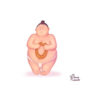 О / Алфавит из персонажей