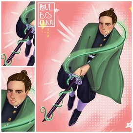 Портрет для человека(по аниме "Клинок рассекающий демонов")