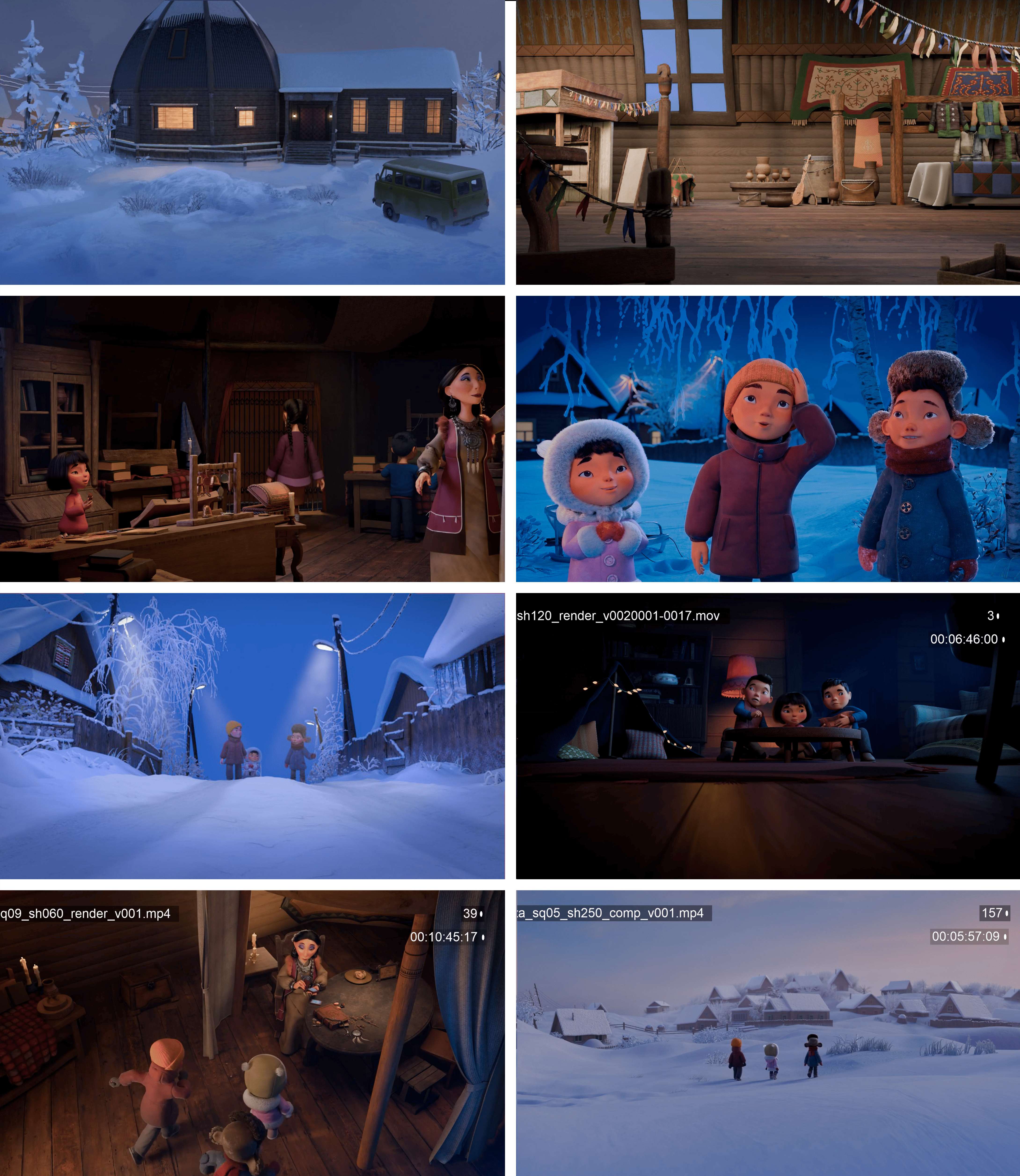 Создание 3D-окружения для мультфильма