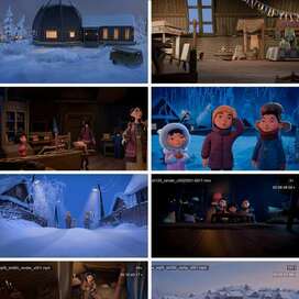 Создание 3D-окружения для мультфильма