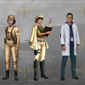 Концепт арты персонажей