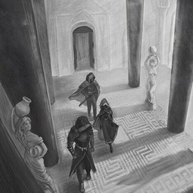 Иллюстрации к роману Тени Богов 