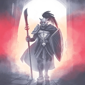 Иллюстрация для обложки романа Тени Богов :Пороки 