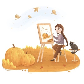 Иллюстрация для календарика