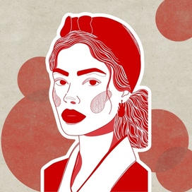 Портретная иллюстрация