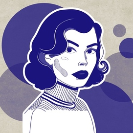 портретная иллюстрация