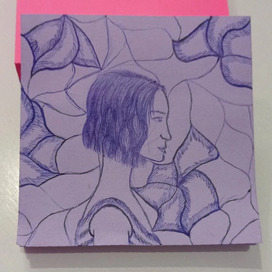 Загадочная девушка