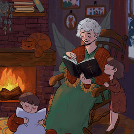 посиделки у камина