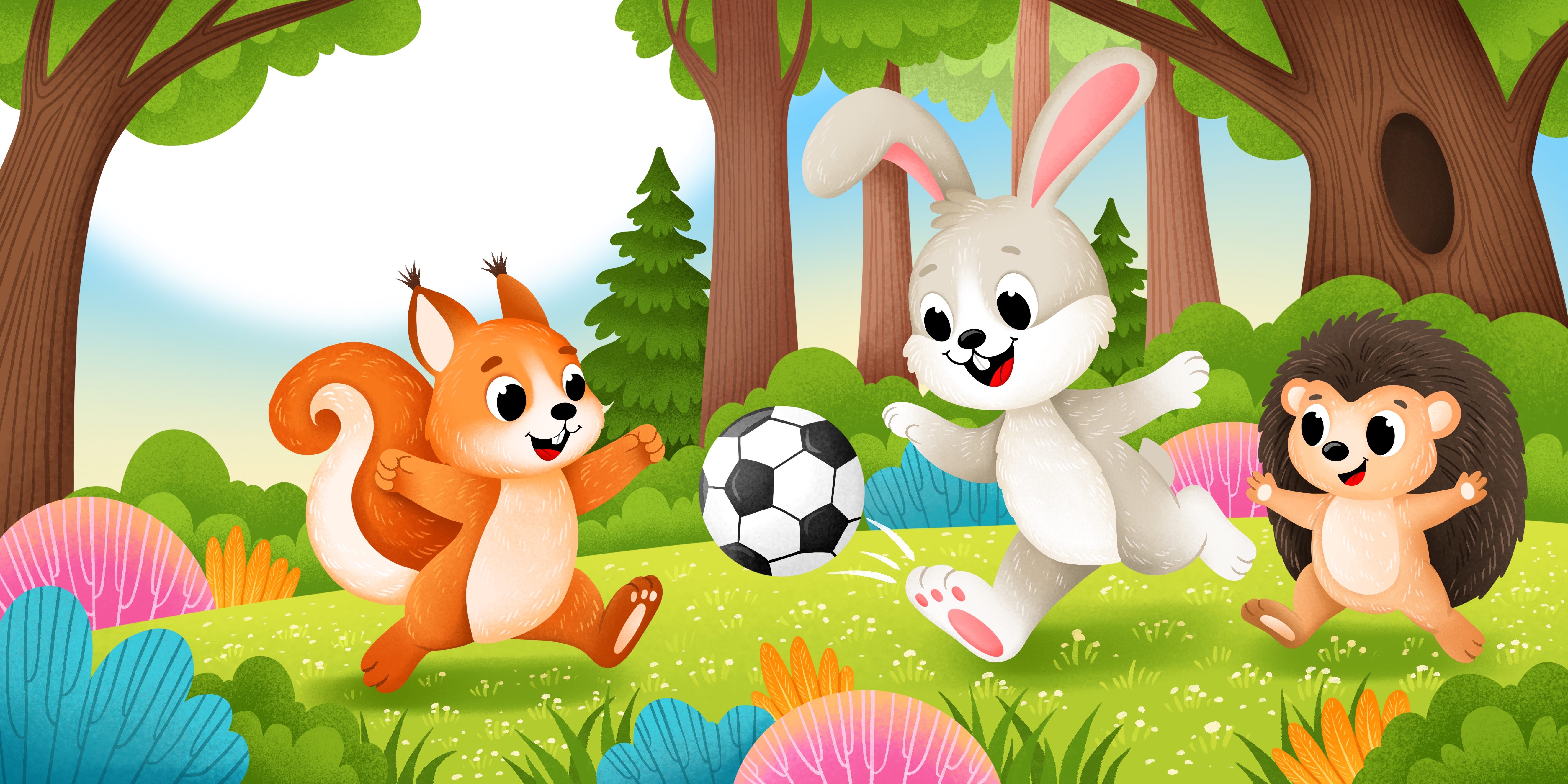 Иллюстрация для книги "Вместе веселее"