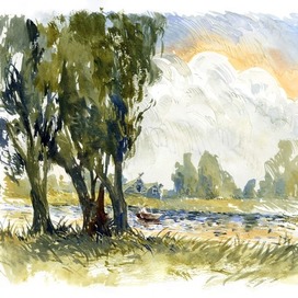 Иллюстрация к истории о Купале и Костроме