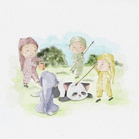 Иллюстрация к детской книге