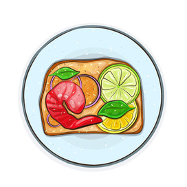 Food иллюстрация 