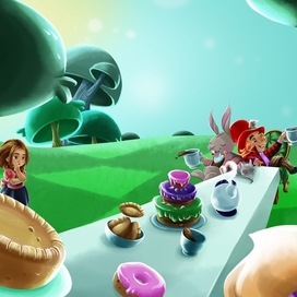 Алиса в стране чудес