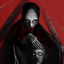 Жнец и мальчик.