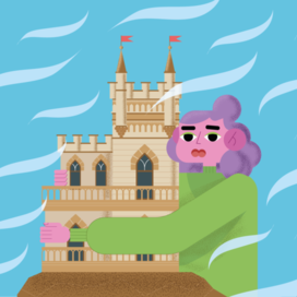 Дама с замком 