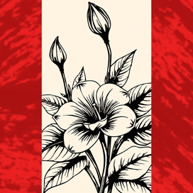 постеры, плакаты с цветами