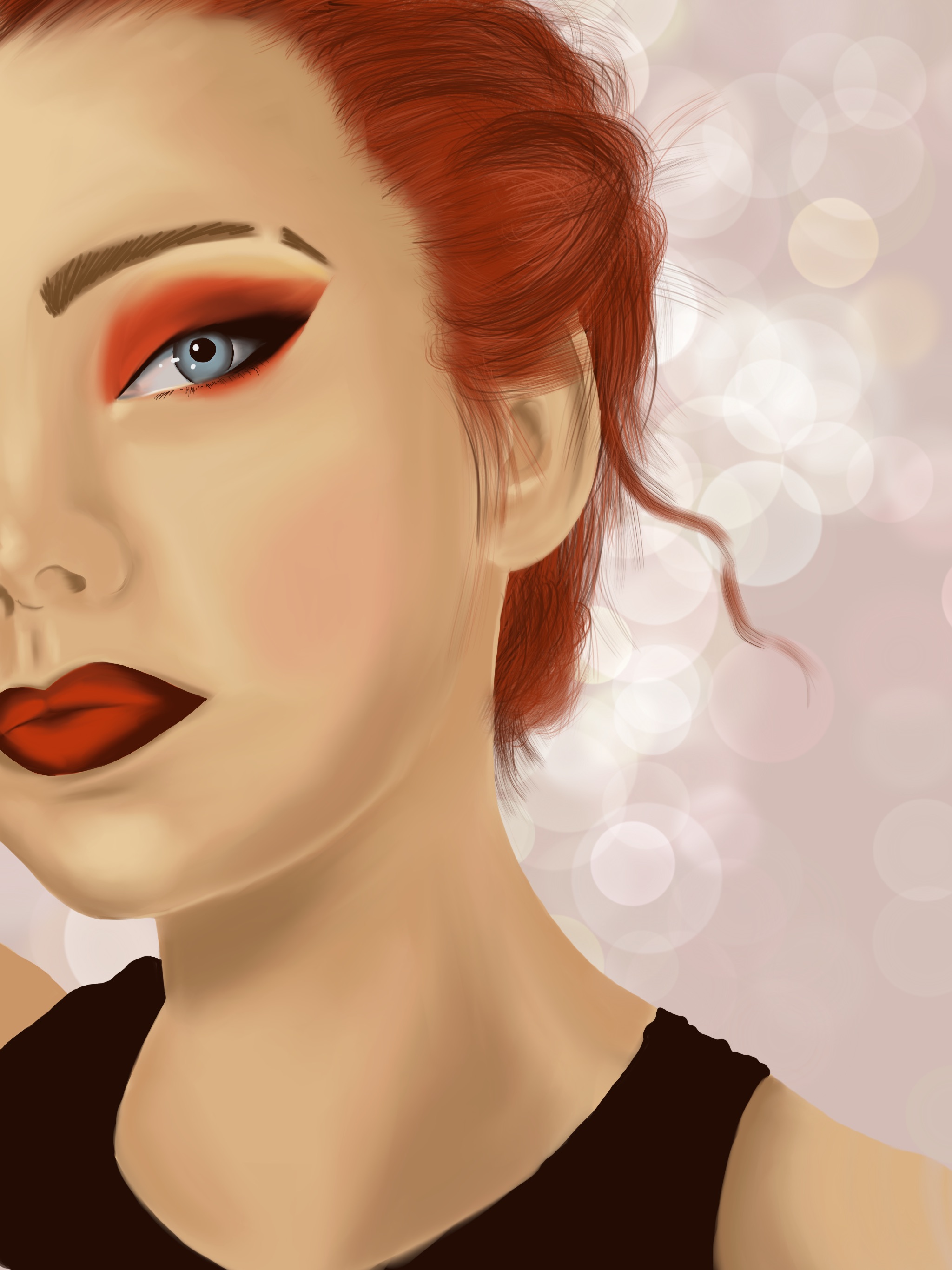 Графический портрет - Стилизованный реализм