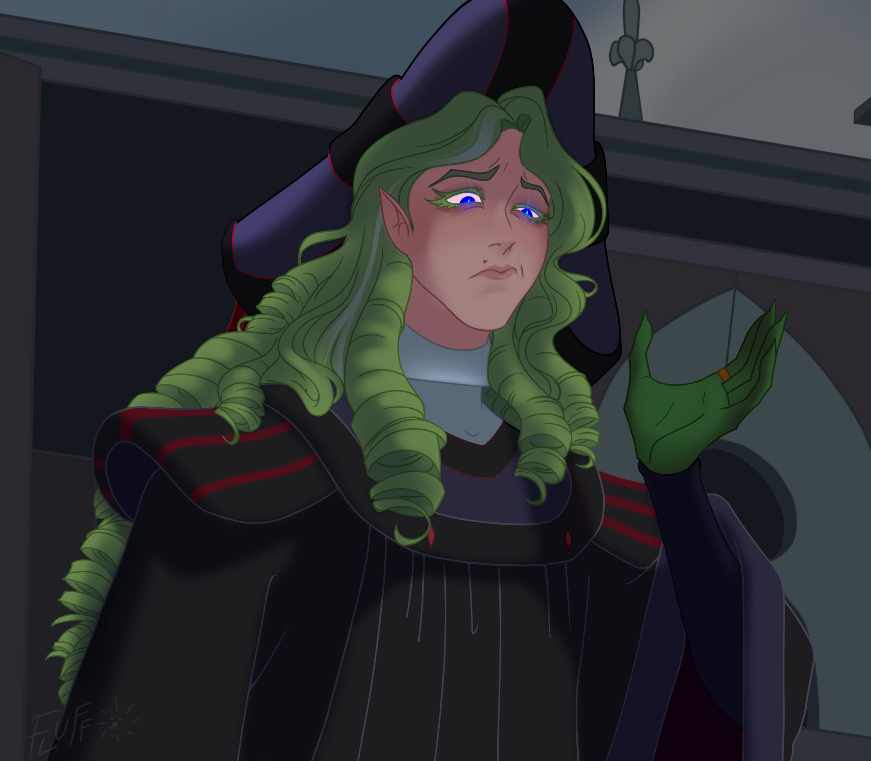 Джокер в костюме Фролло...Фроллоджо :3